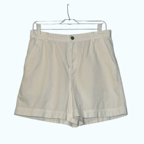 Liz Claiborne white pleated high waist shorts size 12 - Picture 1 of 8